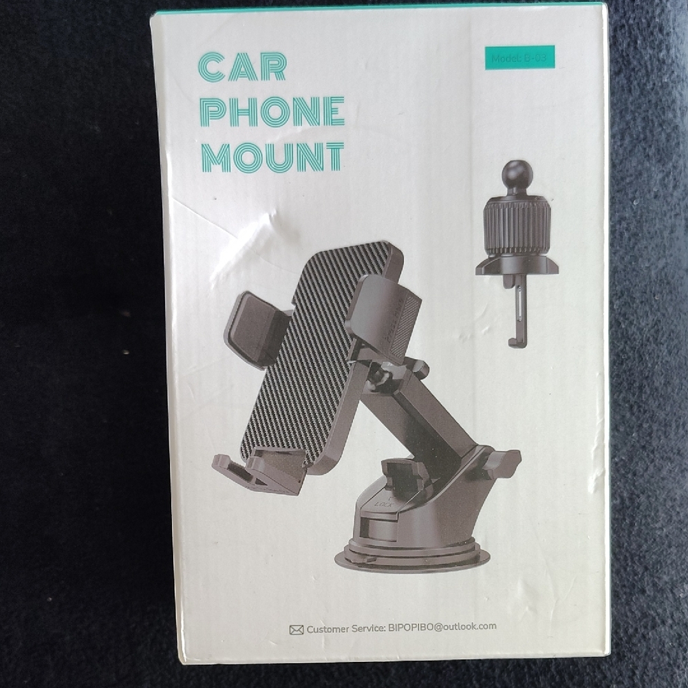 Car Phone Mount - Black
